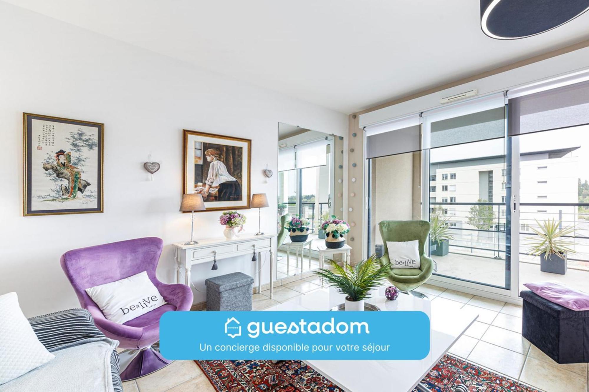 アンジェL'Aragon Wifi Balcon Vue La Maineアパートメント エクステリア 写真